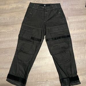 Vintage Le Jean Marithe Francois Girbaud cargo jeans size 34